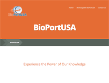 Tablet Screenshot of bioportusa.com